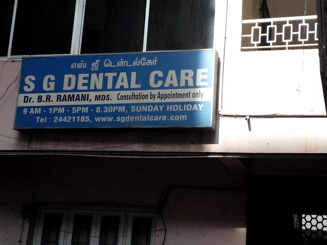 SG DENTAL CARE CHENNAI