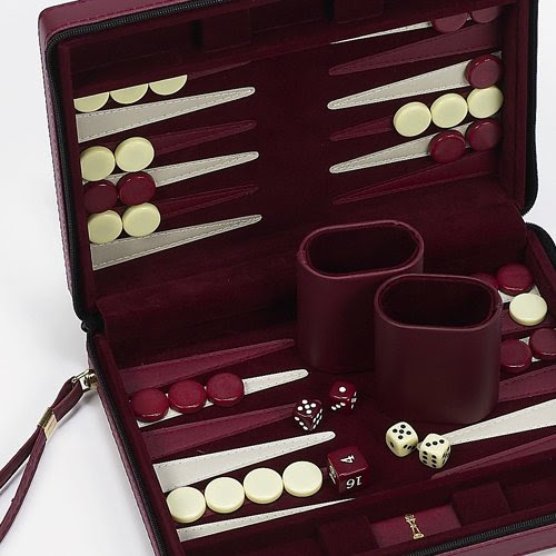 travel magnetic backgammon set