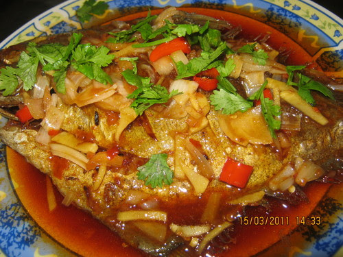 Resepi Ikan Bawal Stim Ala Thai - Surasmi N