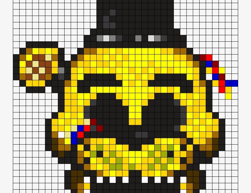 Featured image of post Fnaf Purple Guy Pixel Art Grid