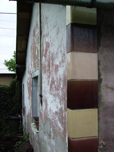 Gartenhaus Rückwand
