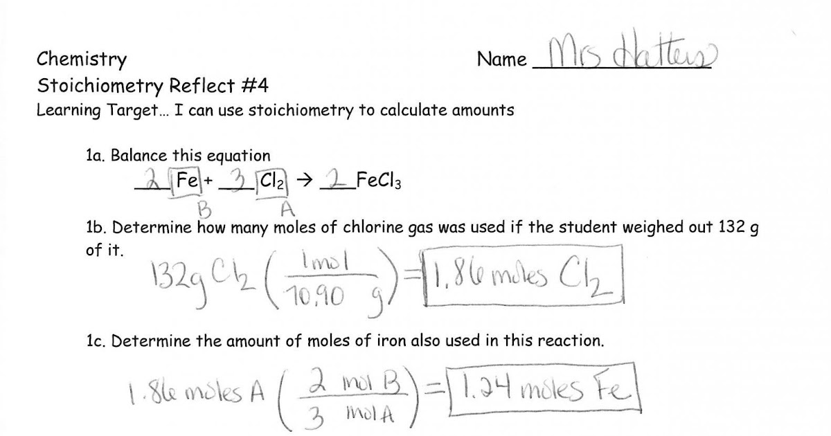 stoichiometry-problems-worksheet-answers