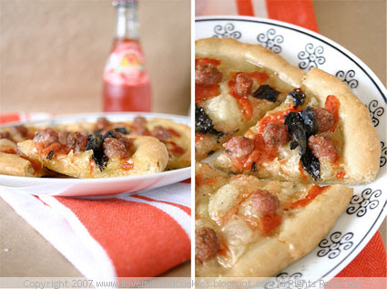 Sausage and Bocconcini Pizza