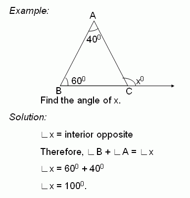 Calculate Interior Angles Of A Pentagon