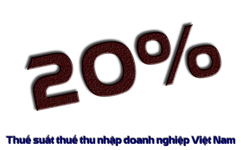 Thue suat thue thu nhap doanh nghiep Thue suat thue thu nhap doanh nghiep