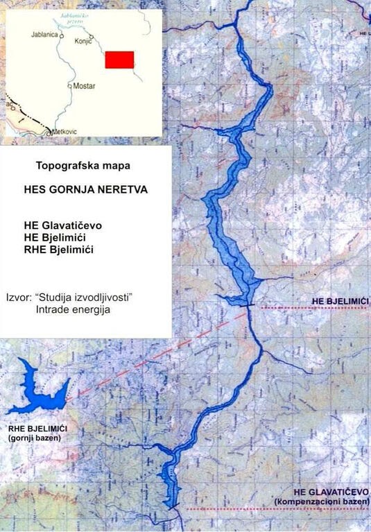 topografska karta srbije sa nadmorskim visinama Battle for Neretva Bitka za spas Neretve Bosnia He   Google Earth  topografska karta srbije sa nadmorskim visinama