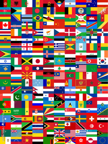 Flags Of The World Poster