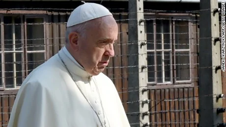 Pope makes historic visit to Auschwitz concentration camp