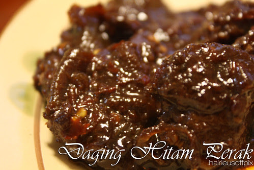 Resepi Daging Masak Hitam Periuk Noxxa - COPD Blog e