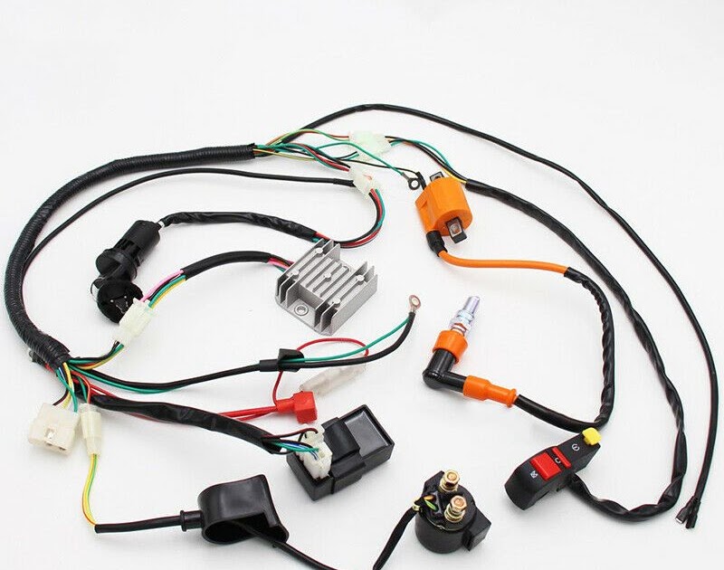 Universal Motorcycle Wiring Harness Kits | Wire