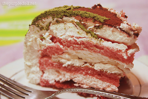 Strawberry Cake Slice