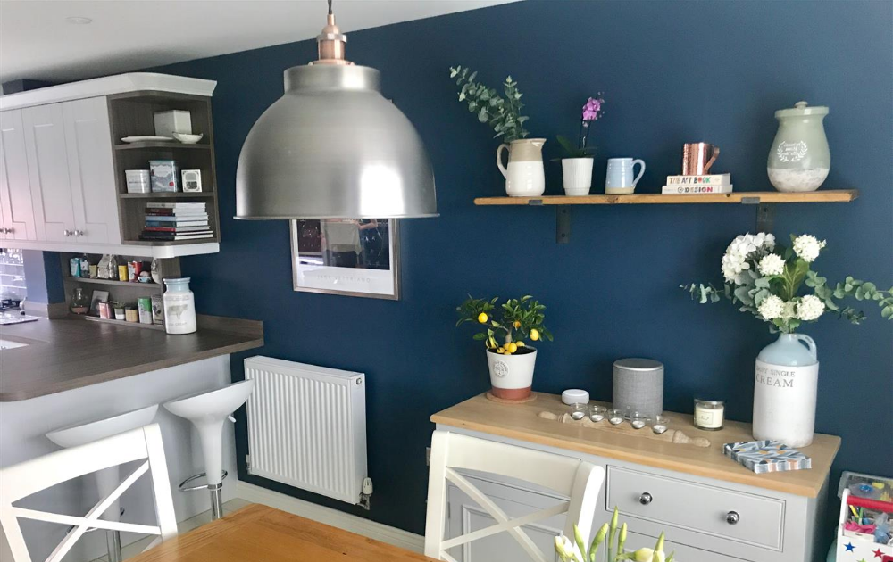 Stiffkey Blue Dining Room No Windows