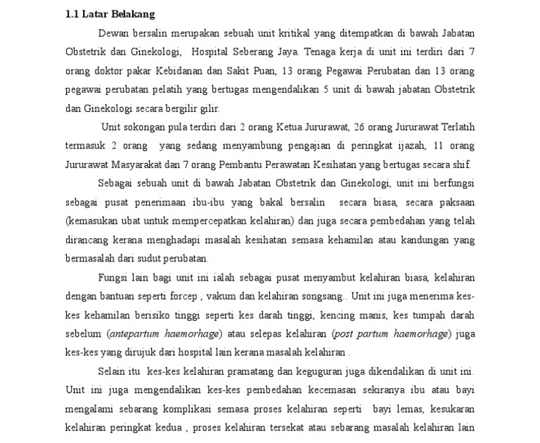 Contoh Soalan Latar Belakang Tempat Kajian - Contoh Wir