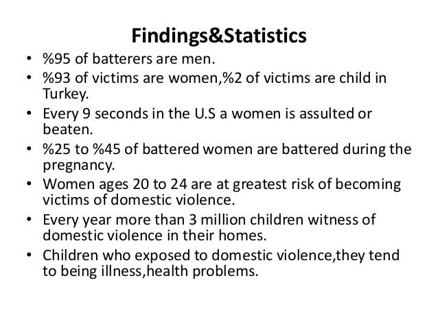 thesis statement examples domestic violence