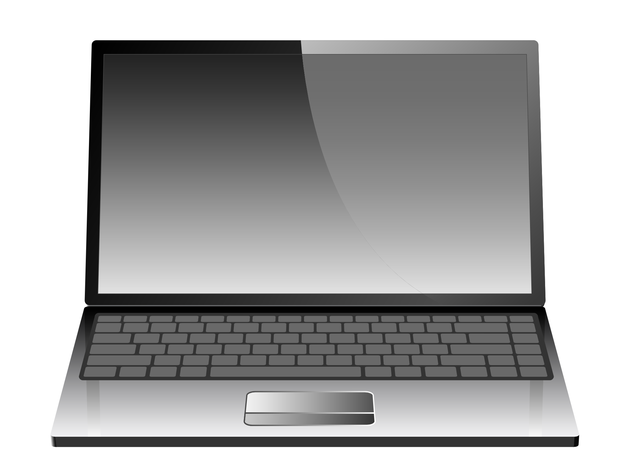 Keyboard Laptop dengan Animasi