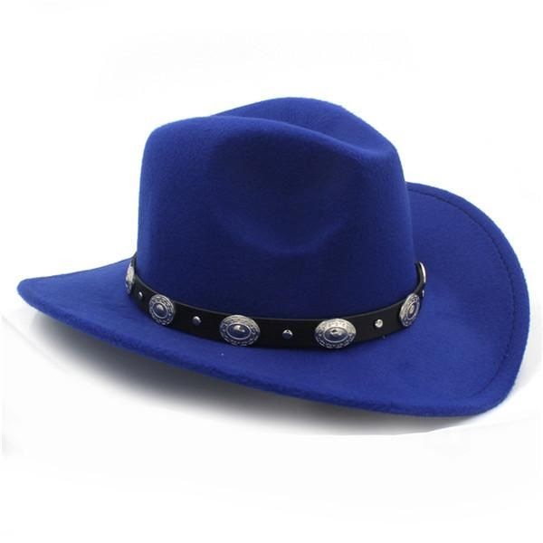 Among Us Blue With Cowboy Hat Amongaus