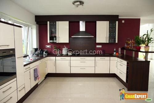 Glossy Green Cabinets Infuse Vitality To This Kitchen With Images