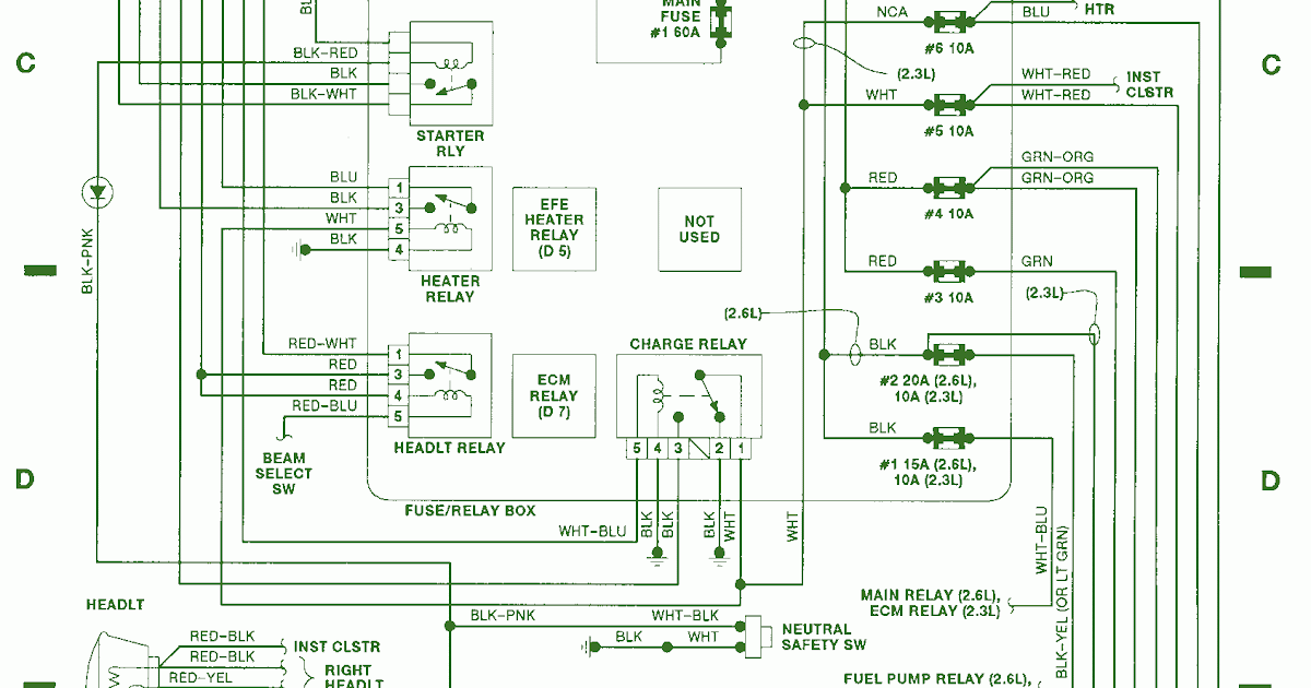 2006 Toyota Corolla Fuse Box Diagram Location Manual