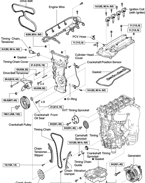 2007 Toyota Rav4 Engine Diagram