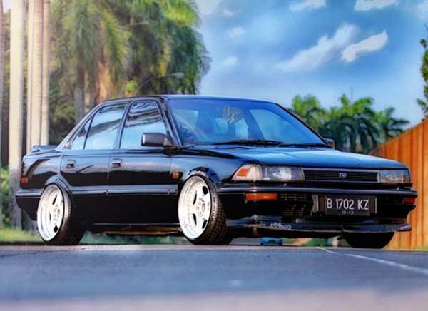  Modifikasi Toyota Corolla Twincam Prajurit Sejati 