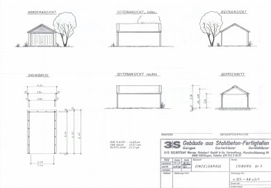 Tacklasyr Vit Utomhus Bauantrag Carport Muster