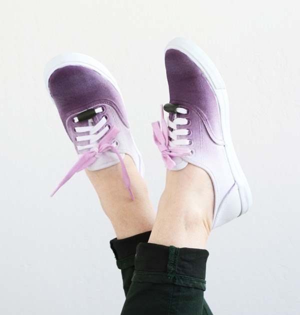 make ombre shoes