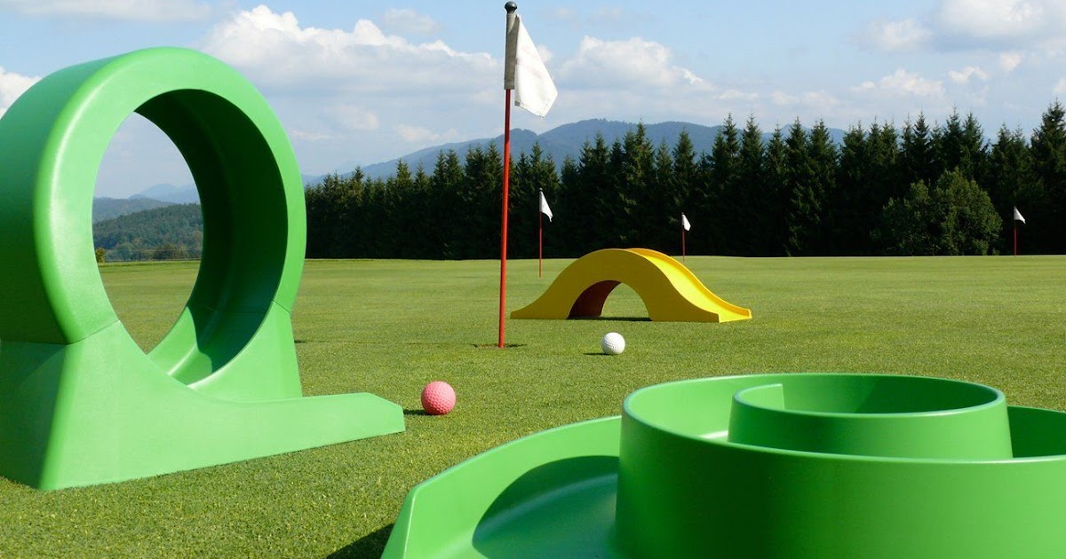 minigolf für den garten