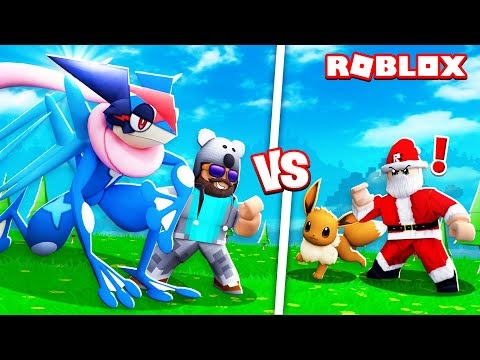 Youtubers Collection Ash Greninja Battling Santa Pokemon Brick Bronze 27 Roblox Thinknoodles - pokemon brick bronze anthian city gym already roblox pokemon