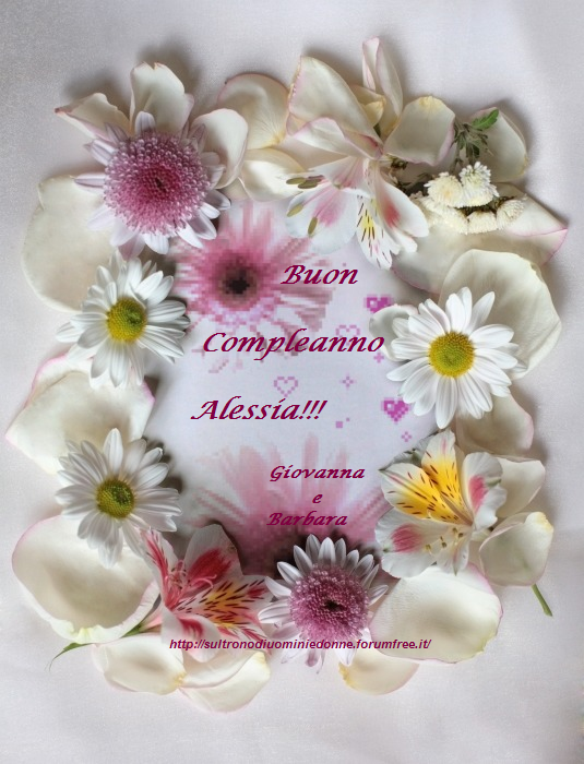 Immagini Di Buon Compleanno Alessia