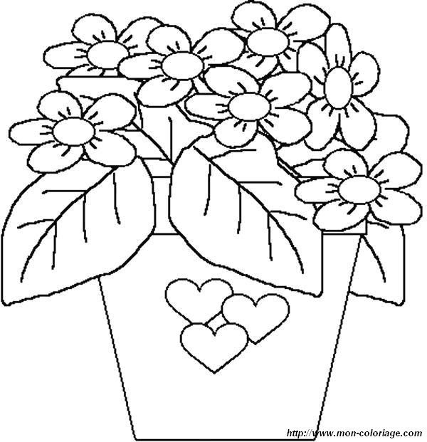 Malvorlage blumengesicht information