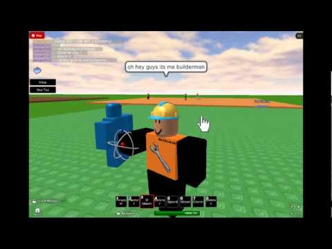 Roblox How To Hack Builderman