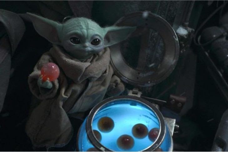 Baby Yoda Eating Frog Eggs Gif - Kathleen Brown's Toddler Worksheets