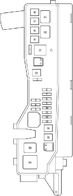 Fuse Box For Toyotum Solara - Wiring Diagram