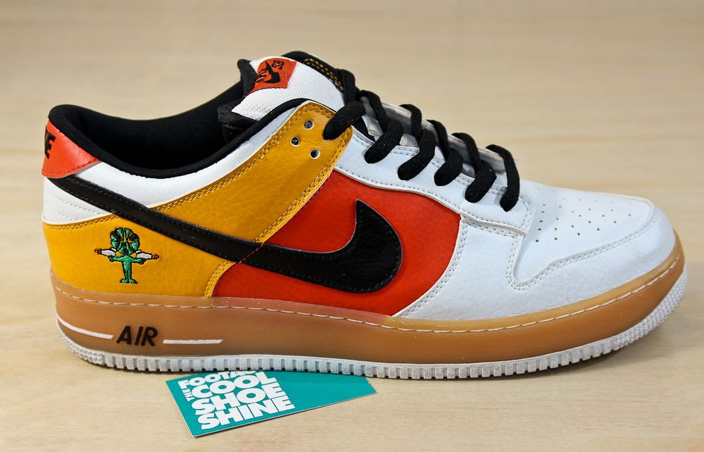 TheCOOLSHOESHINE: Spotlight: Nike Air Force 1 x Dunk Low Pro SB Raygun ...