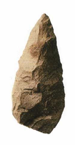 Biface acheuléen (Tihodaïne) Biface acheuléen (Tihodaïne)