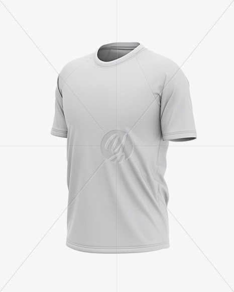 Download Download Men's Raglan Short Sleeve T-Shirt Mockup - Front ...