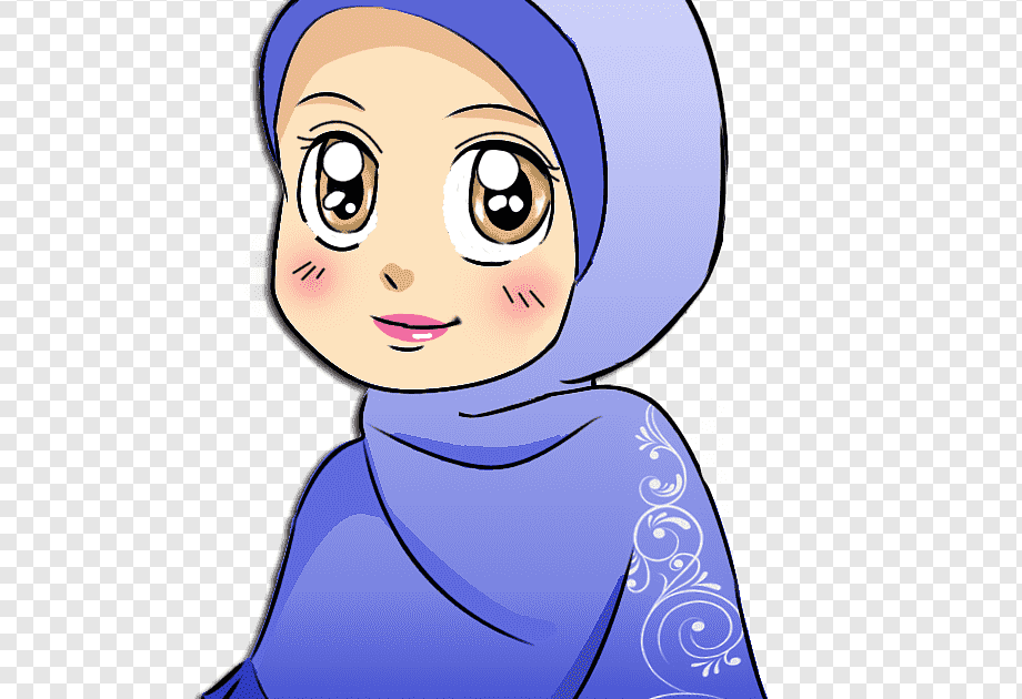 Gambar Kartun Maskeran Wajah Hijab 1001 Gambar Kartun Wanita Berhijab