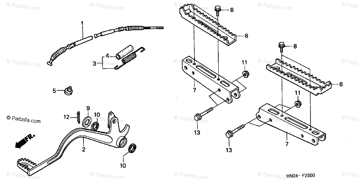 30 Honda Foreman 500 Parts Diagram