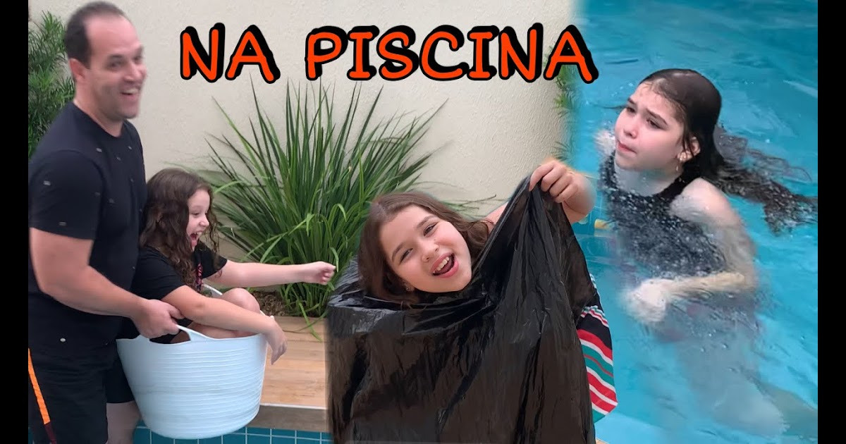 Desafio Na Piscina Youtube Desafio Da Piscina Muito Legal Youtube