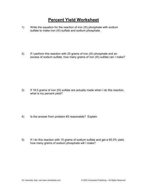 limiting-reactant-and-percent-yield-worksheet-answer-key-escolagersonalvesgui