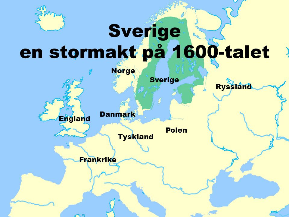 Karta över Sverige Under Stormaktstiden | Karta 2020