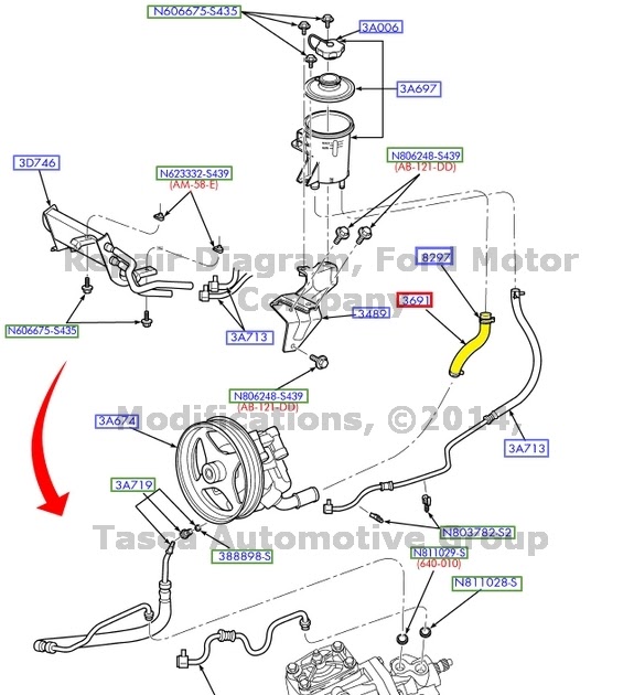 2006 F150 Power Steering Hose Diagram - Wiring Diagram Database