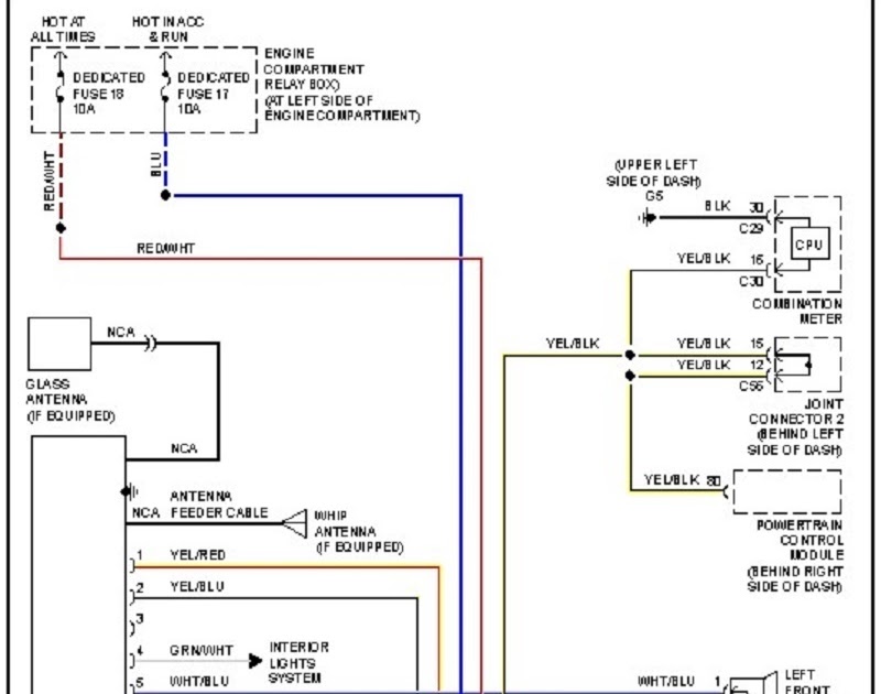 95 Mitsubishi Eclipse Radio Wiring - Fuse & Wiring Diagram