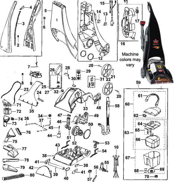 Bissell Proheat Pet Parts Diagram Atkinsjewelry