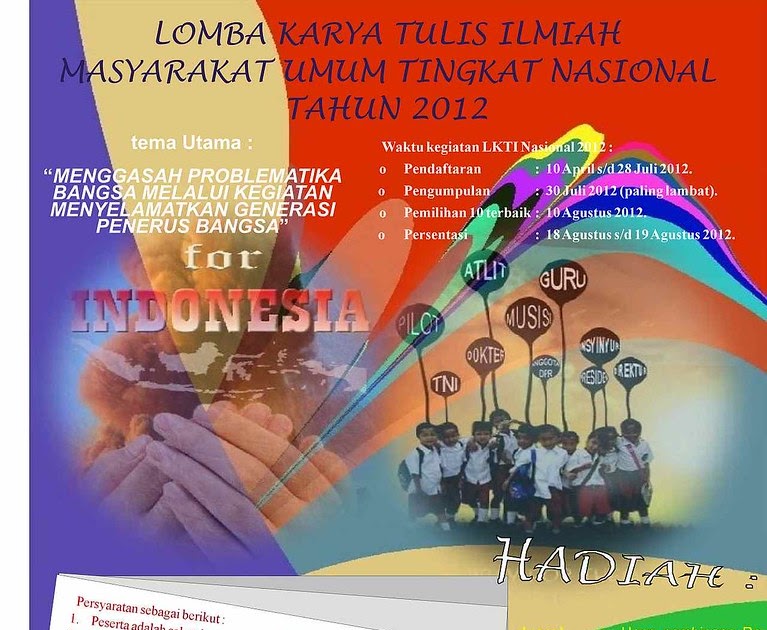 Lomba Karya Tulis Ilmiah Untuk Umum ~ UKM Penalaran UA