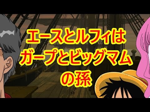 エースとルフィはガープとビッグ マムの孫 ワンピース036