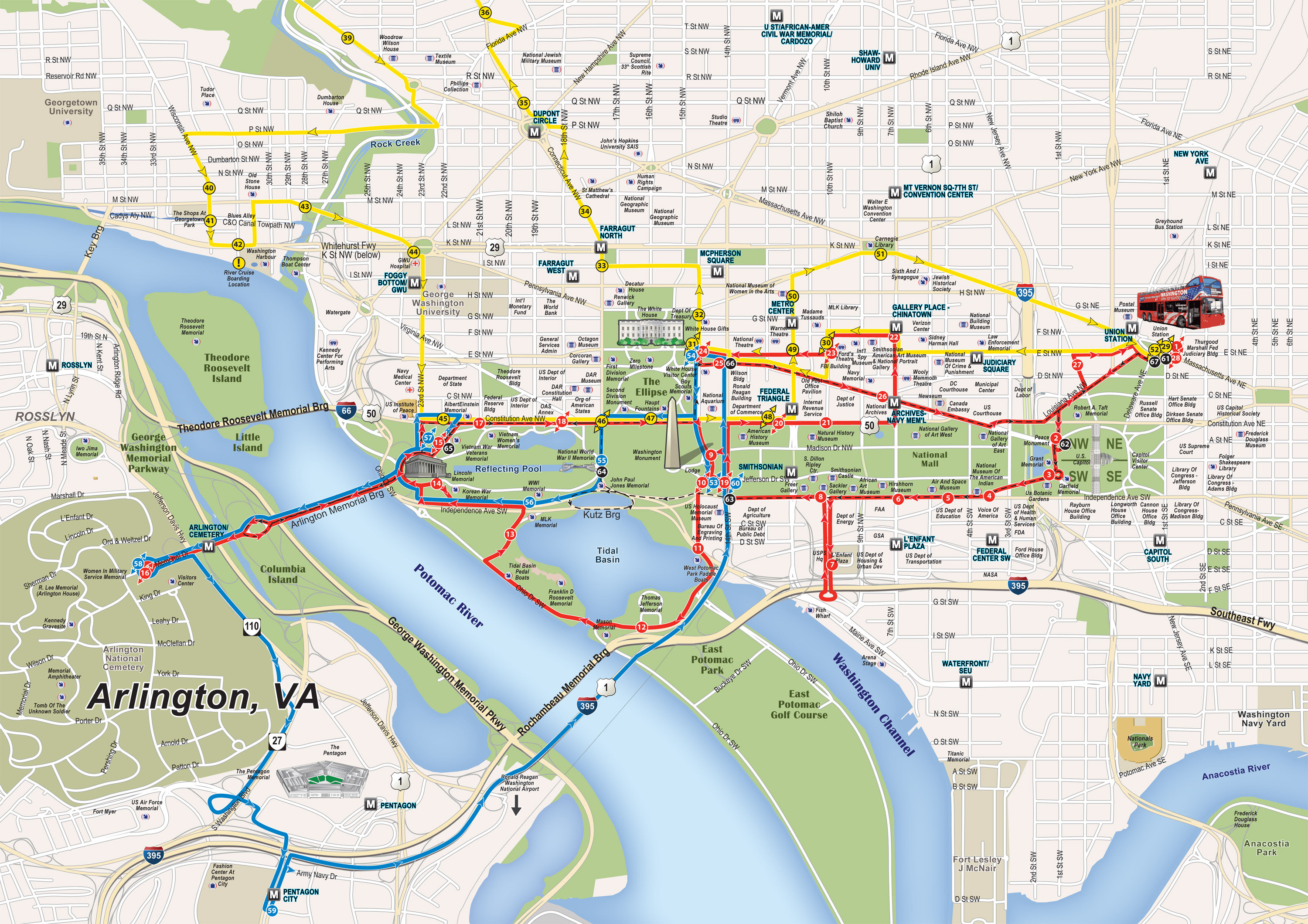 Washington DC Map ~ Online Map