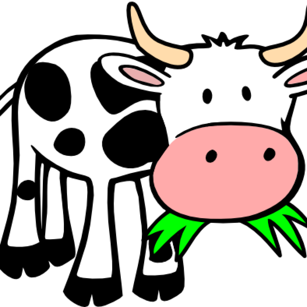 Gambar Sapi Clip Art - Gambar Putih