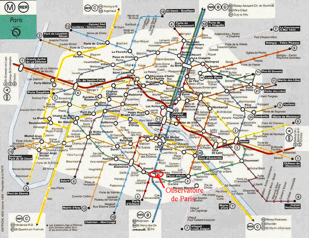 Plan De Metro Paris Horaires | Subway Application