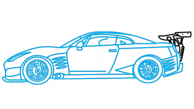 Featured image of post How To Draw A Nissan Skyline Gtr R34 Step By Step W above step cancels the idle speed and